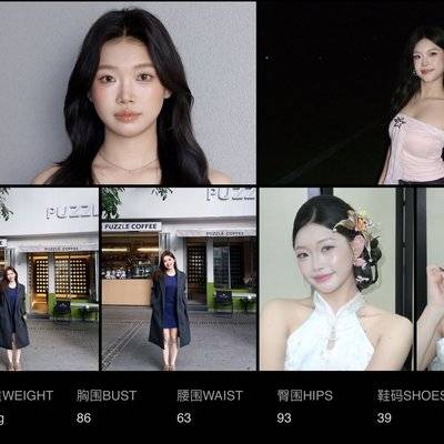 妆容模特