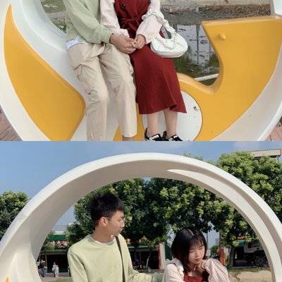 情侣模特