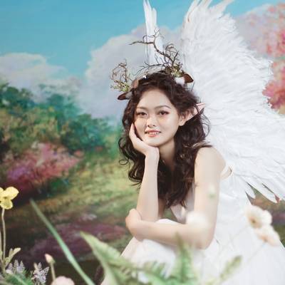 森系模特