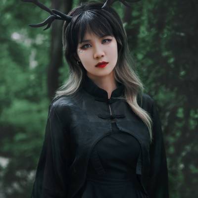 森系模特