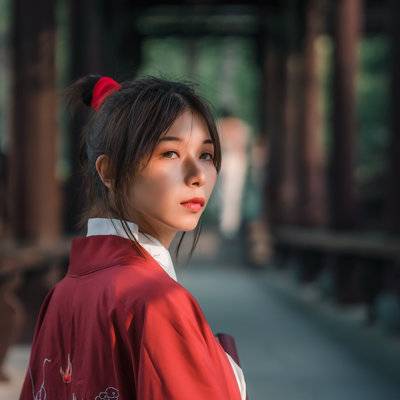 汉服模特