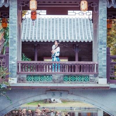 汉服模特