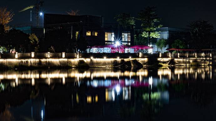 麻涌河夜景