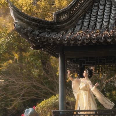 汉服模特