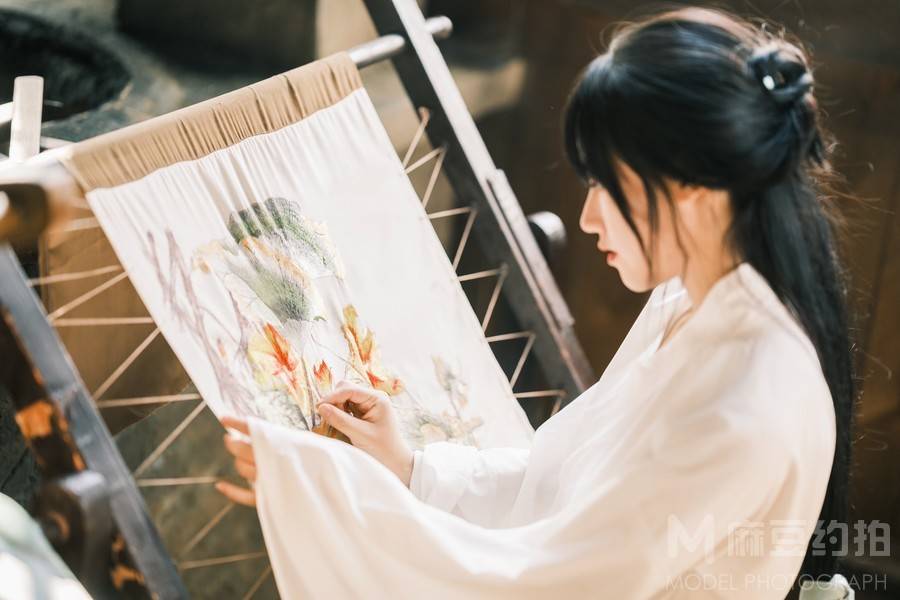 汉服模特