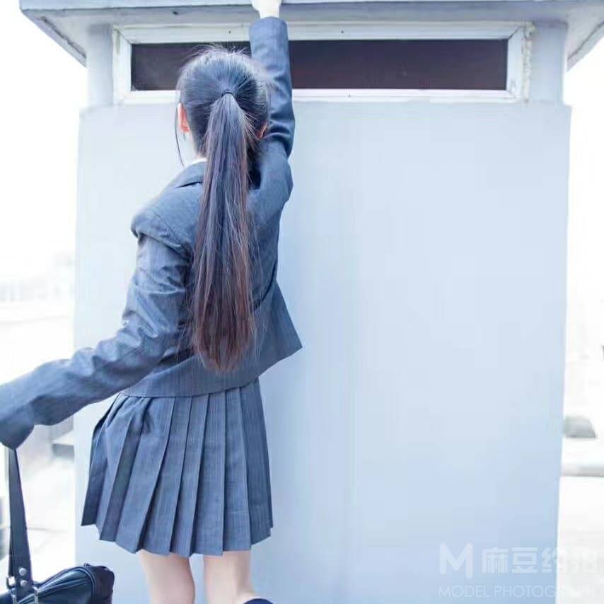 黑白模特