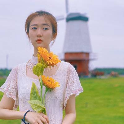 森系模特