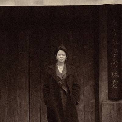 黑白模特