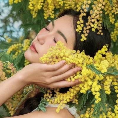 森系模特