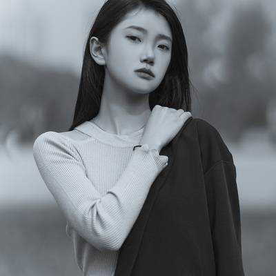 森系模特