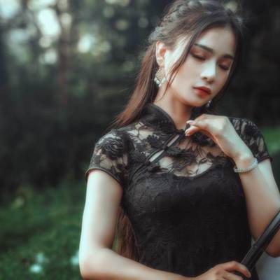汉服模特