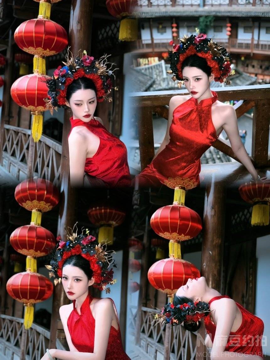 汉服模特