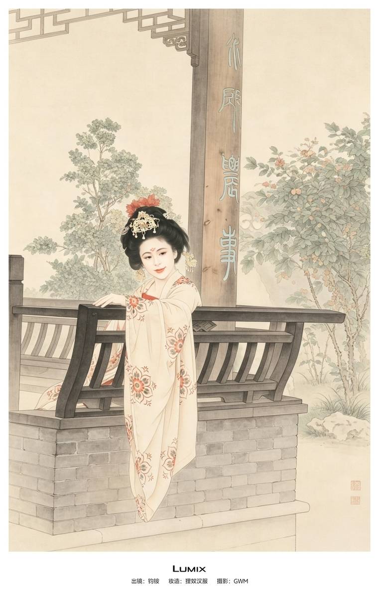 汉服模特