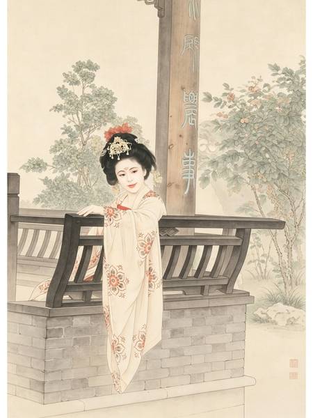汉服模特