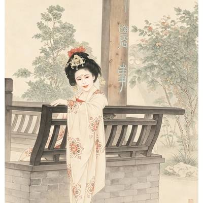 汉服模特