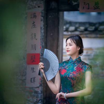 民国模特