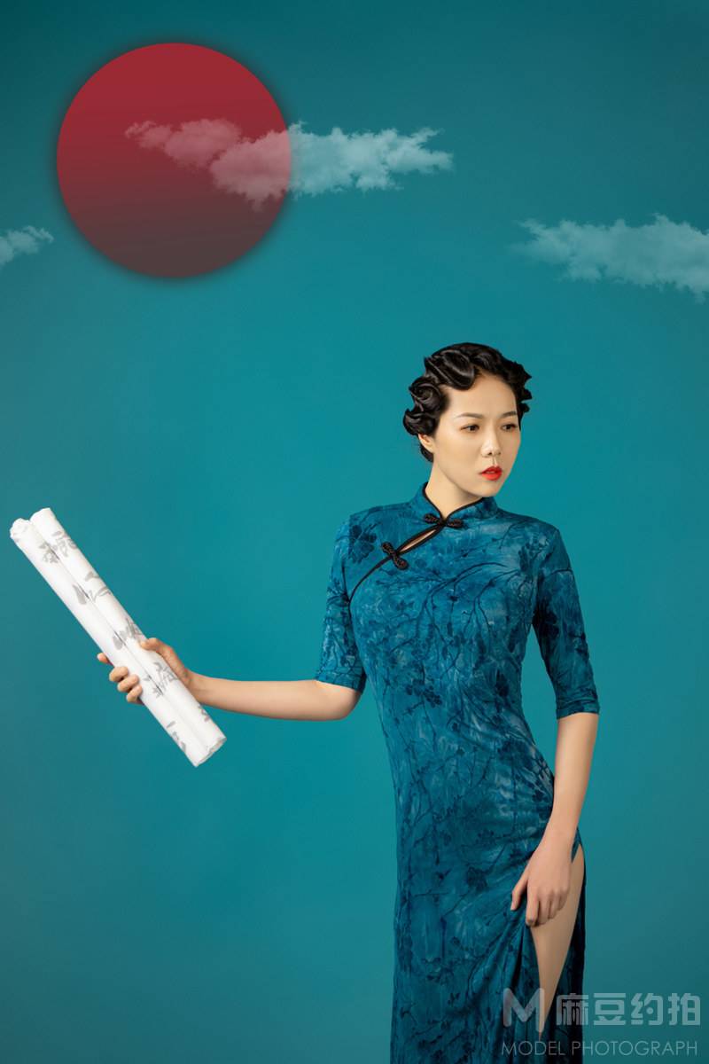 民国模特