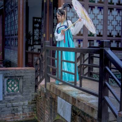 汉服模特