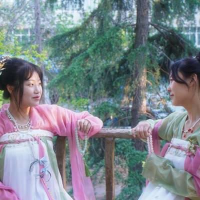 汉服模特