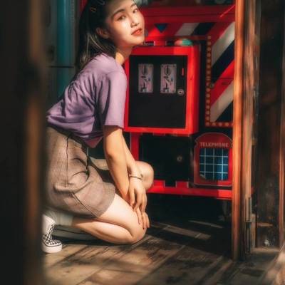 少女模特