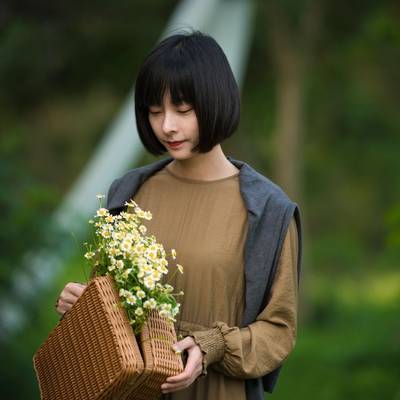 森系模特