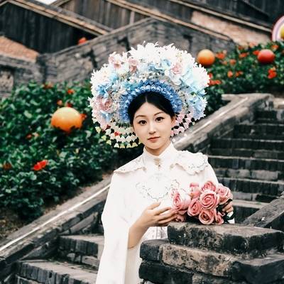 森系模特