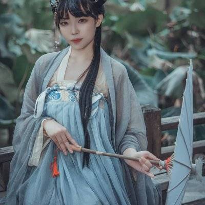 黑白模特