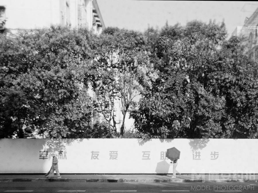 胶片模特