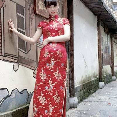 旗袍模特