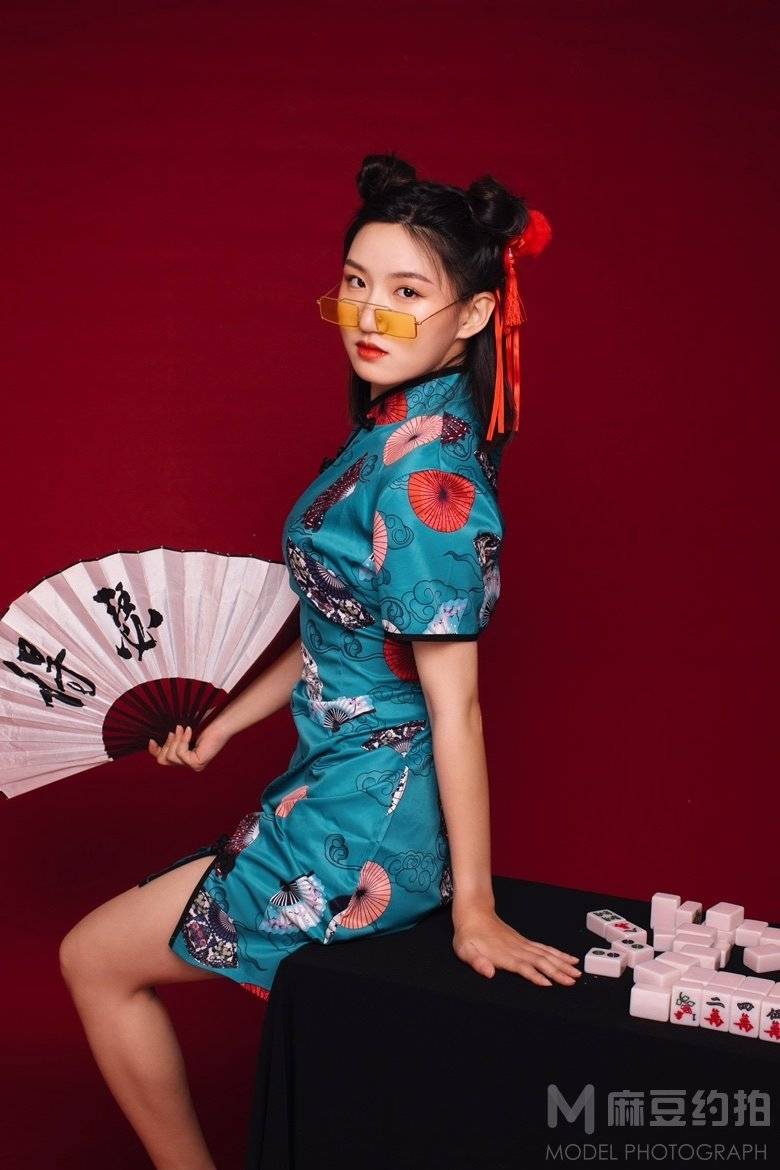 旗袍模特
