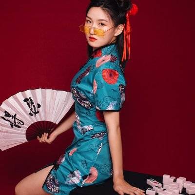 旗袍模特