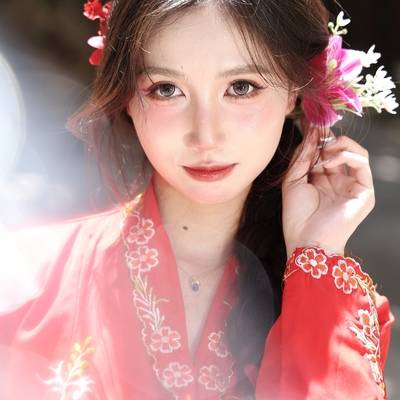 森系模特