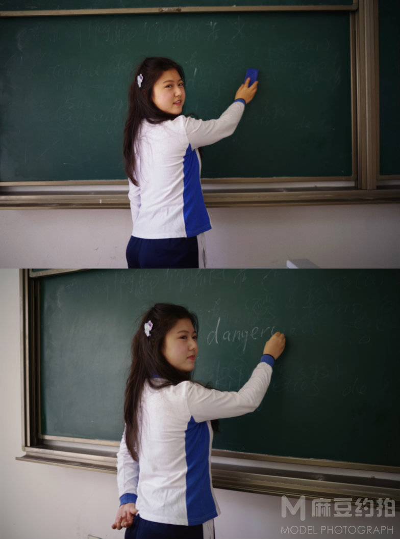校园模特