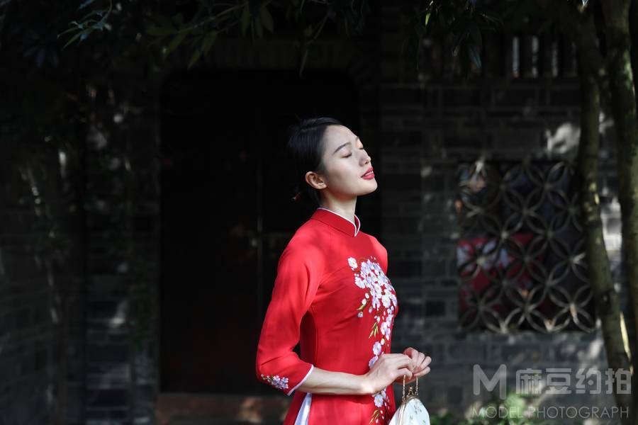 旗袍模特