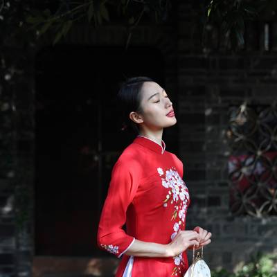 旗袍模特