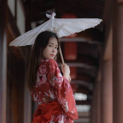 汉服模特