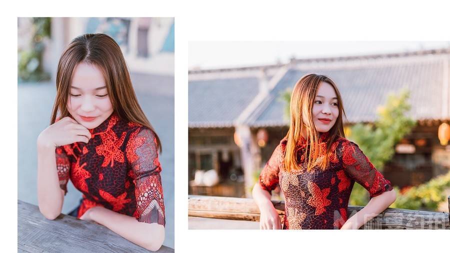 汉服模特