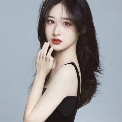 黑白模特