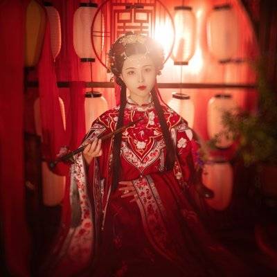 汉服模特
