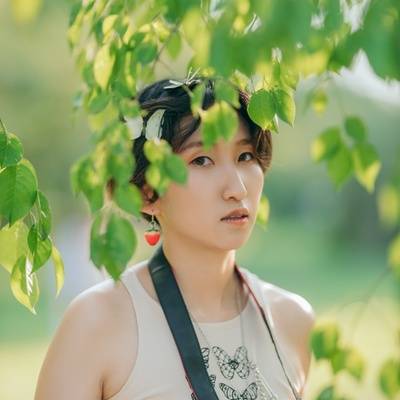 森系模特
