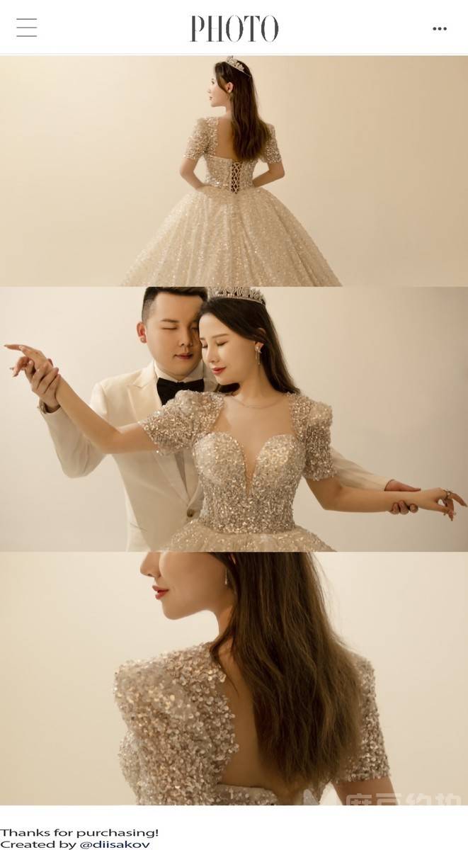 婚礼模特