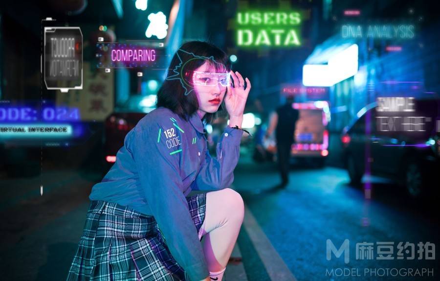 暗黑模特