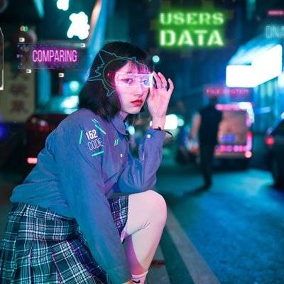 暗黑模特