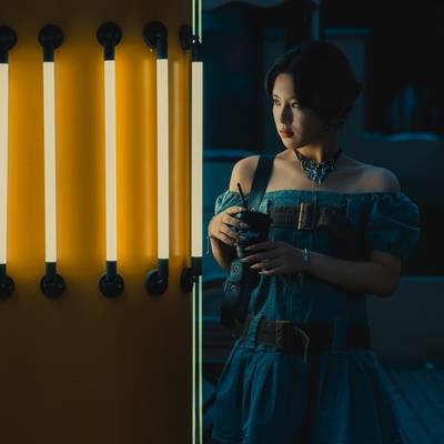 胶片模特