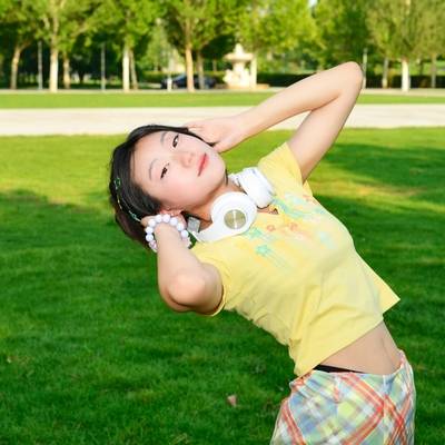 森系模特
