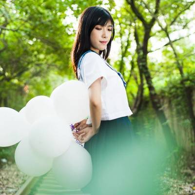 森系模特
