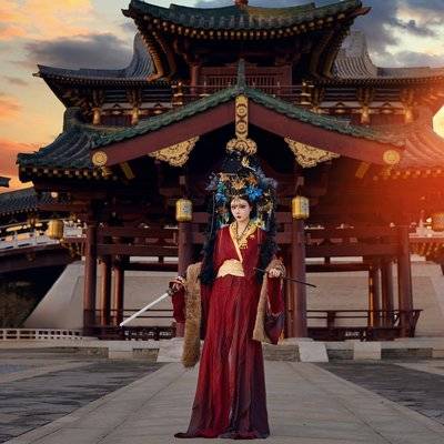汉服模特