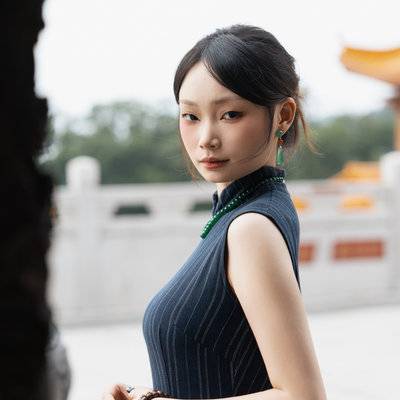旗袍模特
