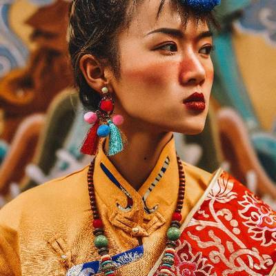 汉服模特