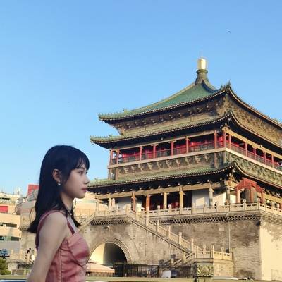 森系模特